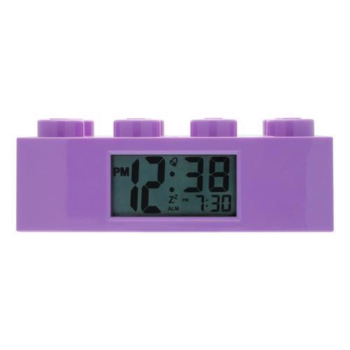 Image of LEGO Alarm Clock Lilla Lego-klods (9009853)